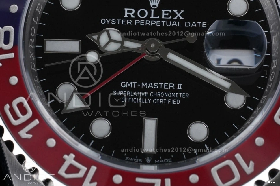 On Bezel Jubilee II 126710 Pepsi V3 Master SS 1:1 ARF Best (UV Bracelet New 904L GMT BLRO SH3285 Upgraded) Edition 0109